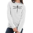 Dragonfly [Anisoptera] Entomology Pastel Goth Women Long Sleeve Tshirt